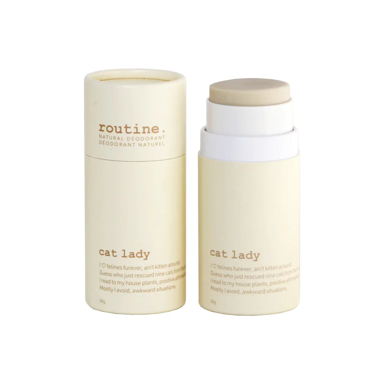 CAT LADY DEODORANT STIK ET RUTINE