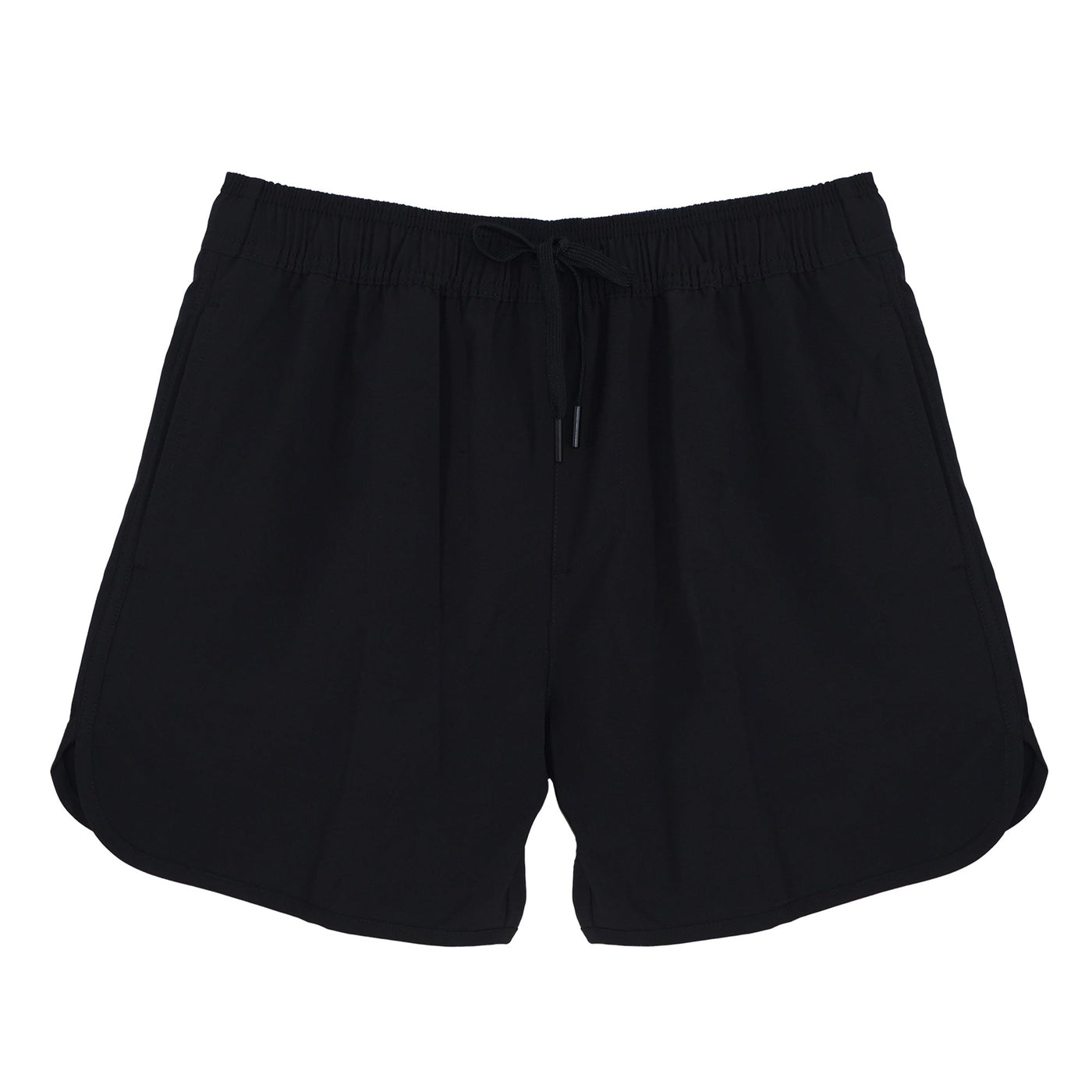 Underprotection badeshorts I farven sort lavet af genanvendt polyester 