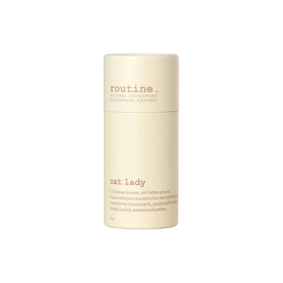 CAT LADY DEODORANT STICK BY ROUTINE